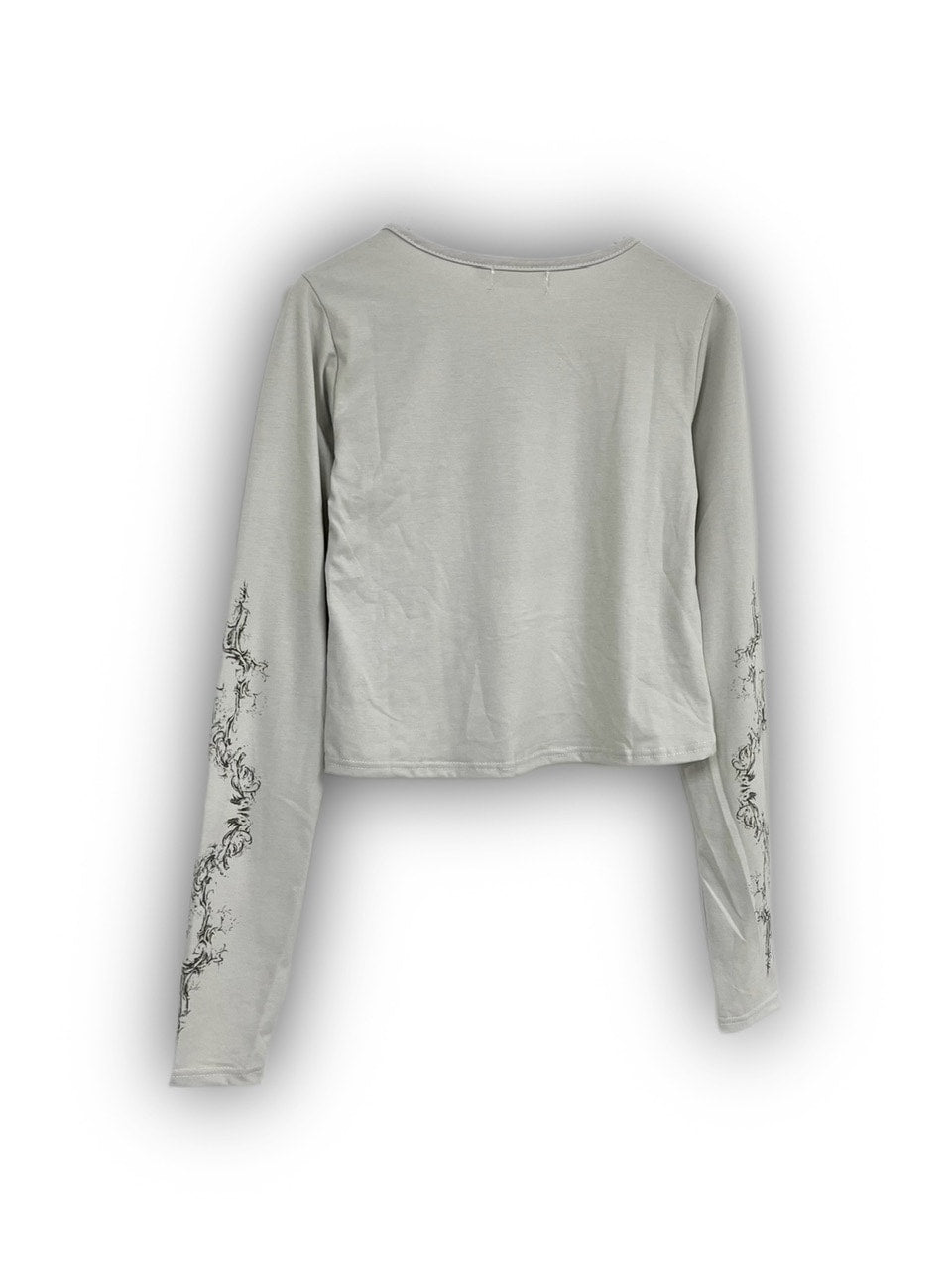 国際配送【Never mind the XU】tribal print long sleeve tee