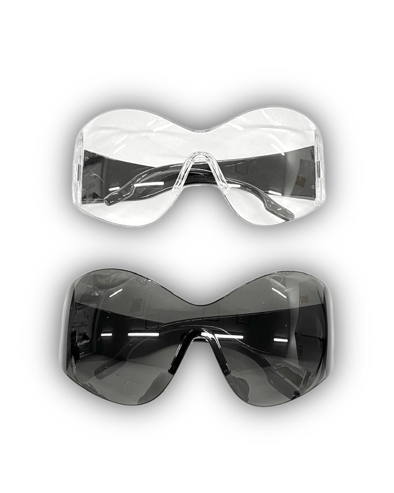 受注制【Never mind the XU】butterfly mask sunglasses (2color)