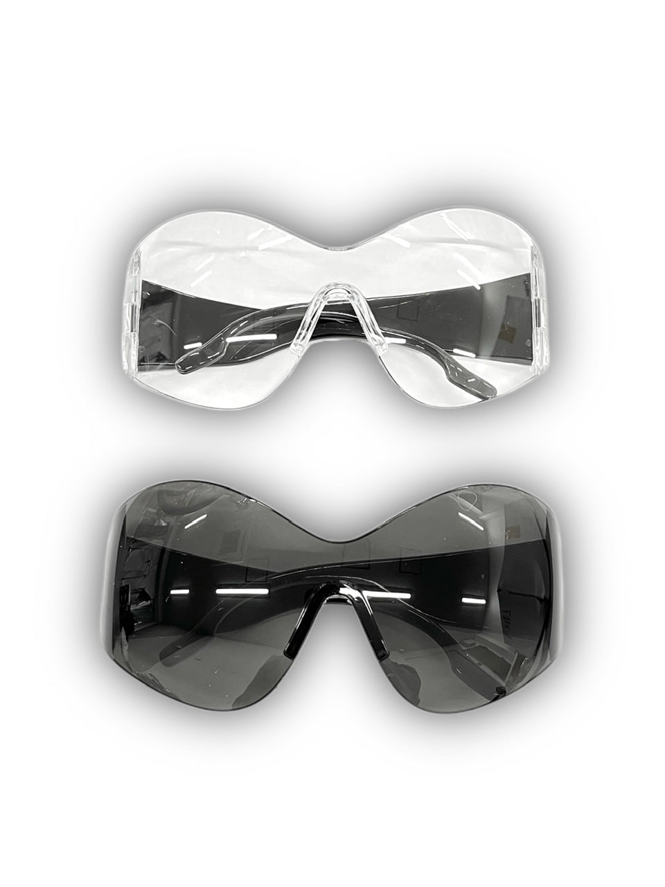 受注制【Never mind the XU】butterfly mask sunglasses (2color)