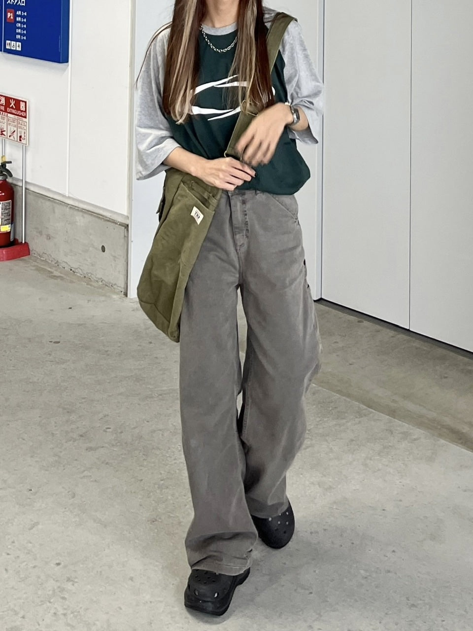 【youll】storm raglan sleeve tee (2color)