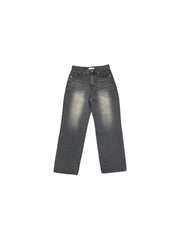 大阪店WEB限定受注制【Chikashitsu +】smokey brush deim pants (2color)