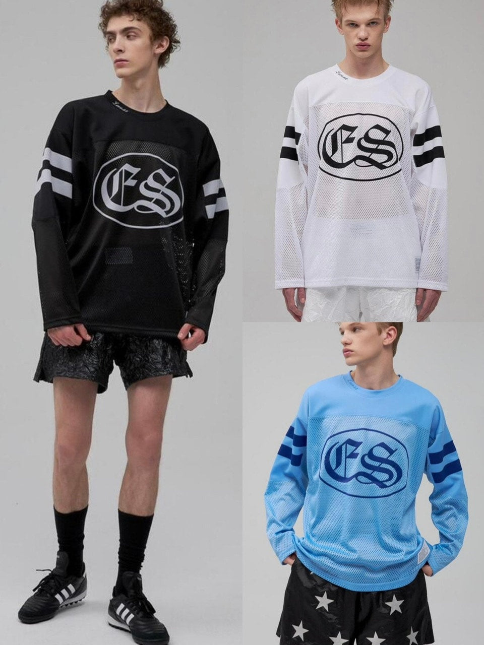 【ESC STUDIO】football t-shirt