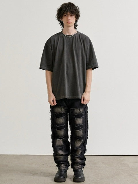 【RE:ON STUDIO】REON BACK LOGO PIGMENT T-SHIRT