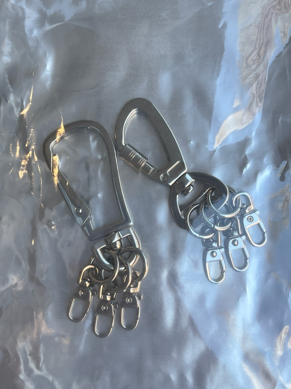 受注制【Chikashitsu +】triple tongs karabiner