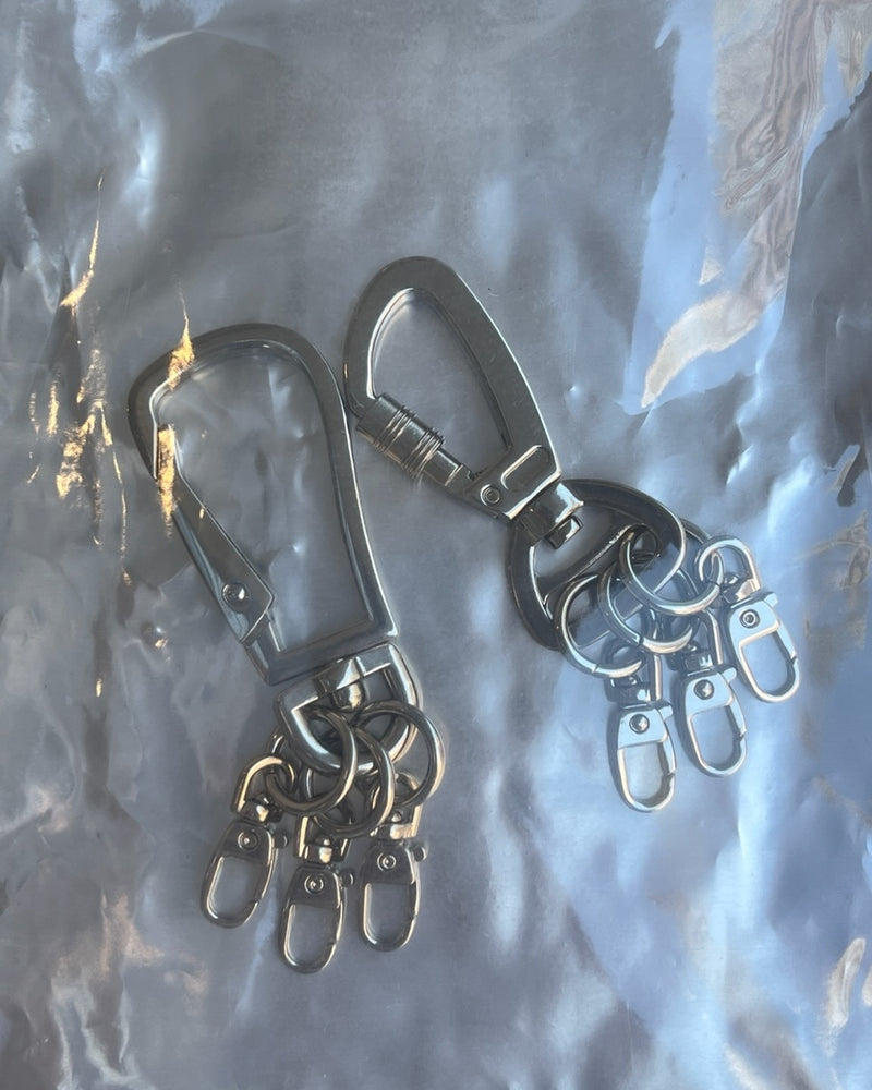 受注制【Chikashitsu +】triple tongs karabiner 2