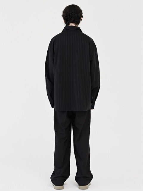 【RE:ON STUDIO】ETHNIC OVERSIZED SHIRT