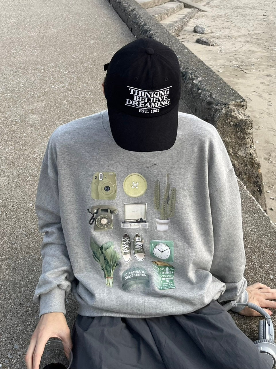 受注制【youll】logo cap (2color)