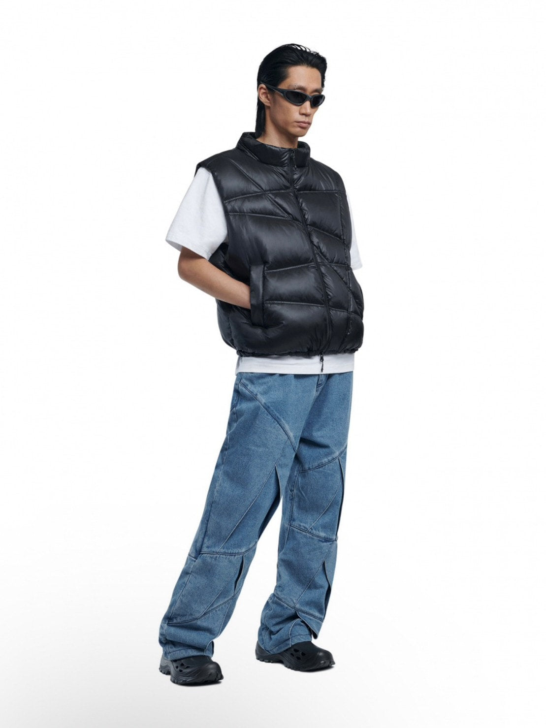 【NOMANUAL】TRACK DUCK DOWN VEST