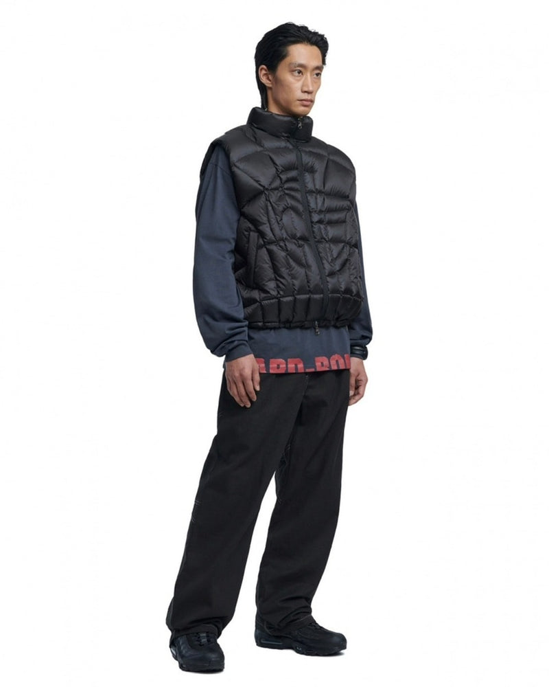 【NOMANUAL】STITCHED SYMBOL PADDING VEST