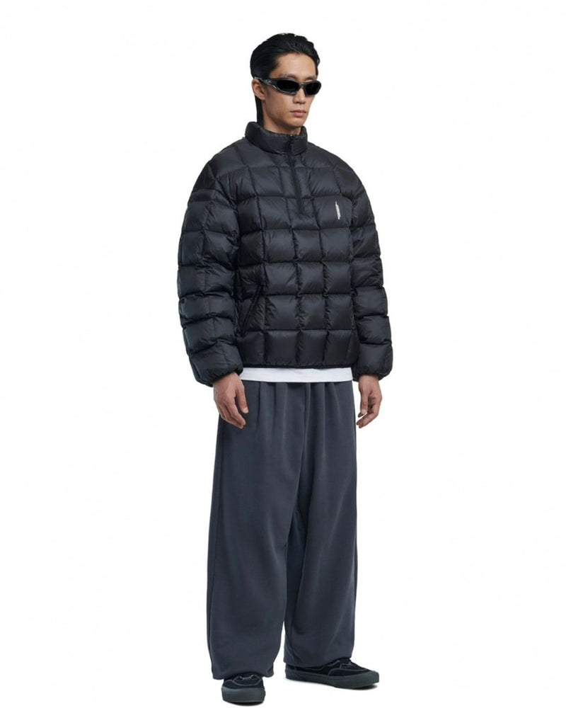 【NOMANUAL】SQR PADDED HALF ZIP-UP JACKET