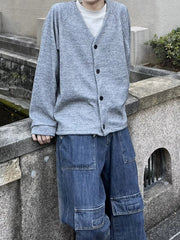 受注制【youll】string heavy cardigan