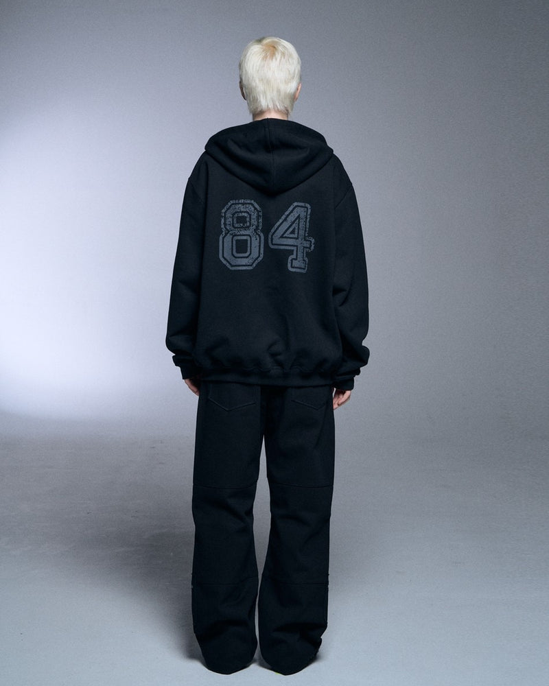 【SETUP‐EXE】OVERSIZED TWO-WAY ZIPUP HOODIE