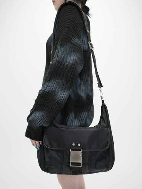 受注制【Never mind the XU】buckle cross bag