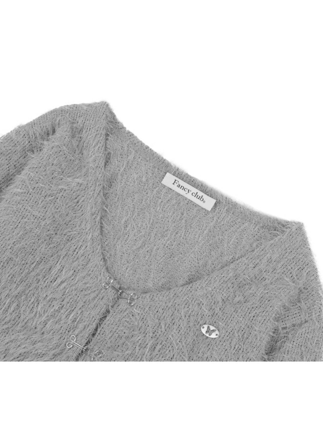 【FANCY CLUB】BOOKLE HOOK CARDIGAN