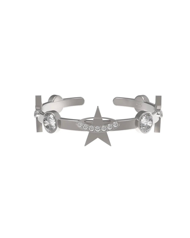 【VSCH】VSCH Star Ring Chocolate Pair Ring Female's Ring
