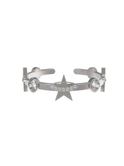 【VSCH】VSCH Star Ring Chocolate Pair Ring Female's Ring