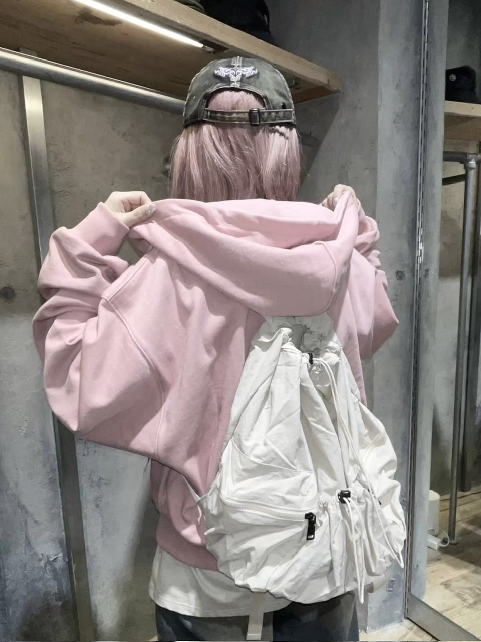 受注制【nmtc +】string backpack (4color)