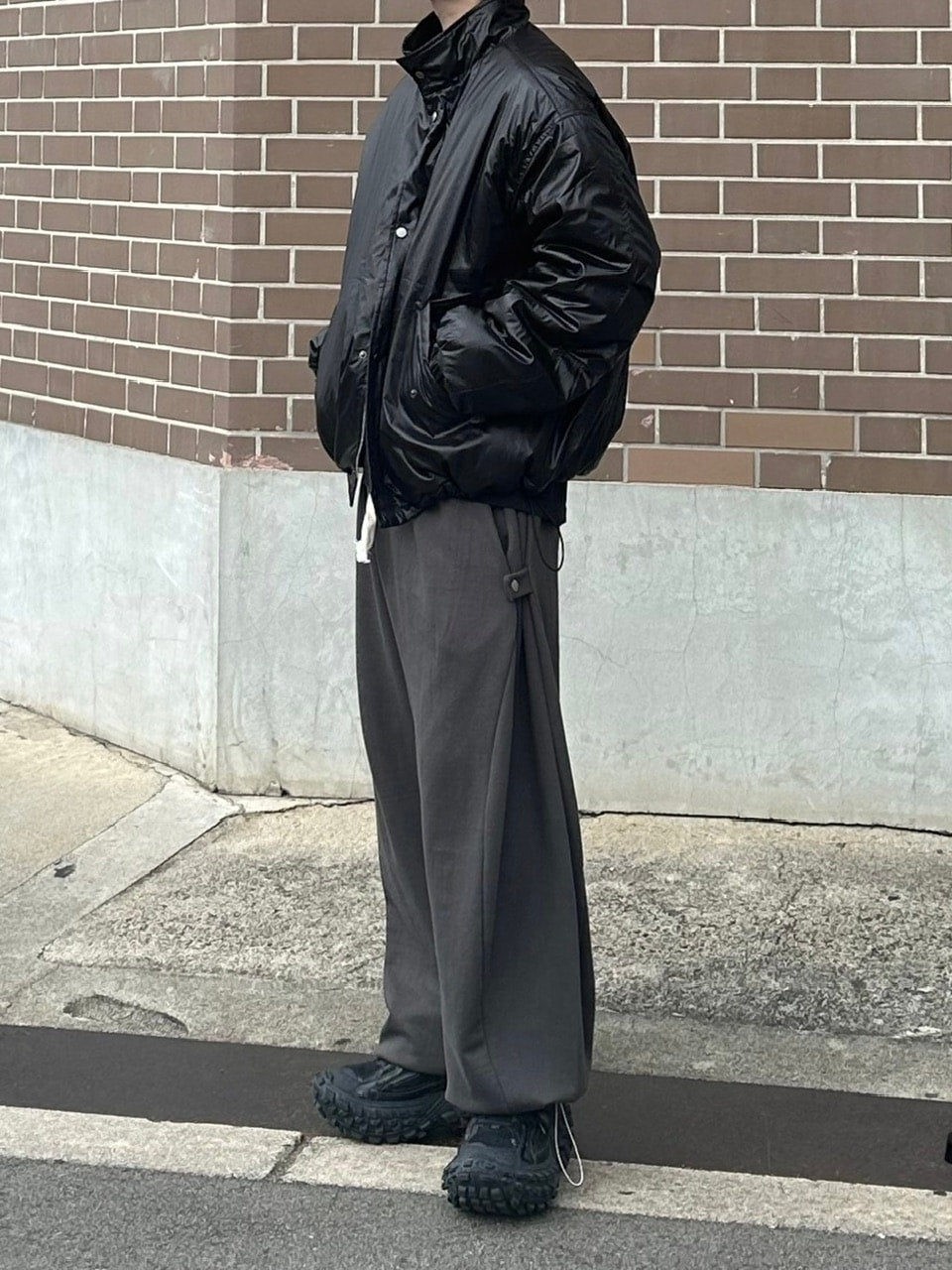 【Chikashitsu +】unisex padding blouson (4color) / 【チカシツプラス】ユニセックスパディングエムエーワン長袖ブルゾン