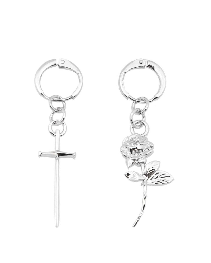 【MR. ENJOY DA MONEY】Rose earrings