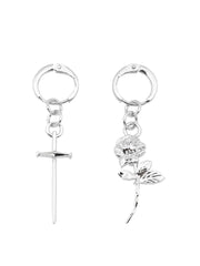 【MR. ENJOY DA MONEY】Rose earrings