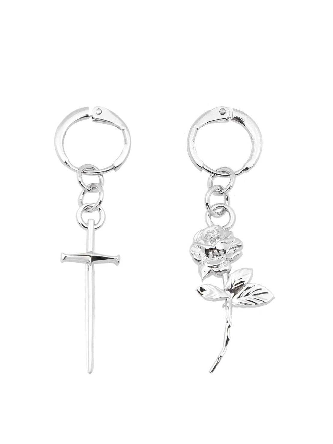 【MR. ENJOY DA MONEY】Rose earrings