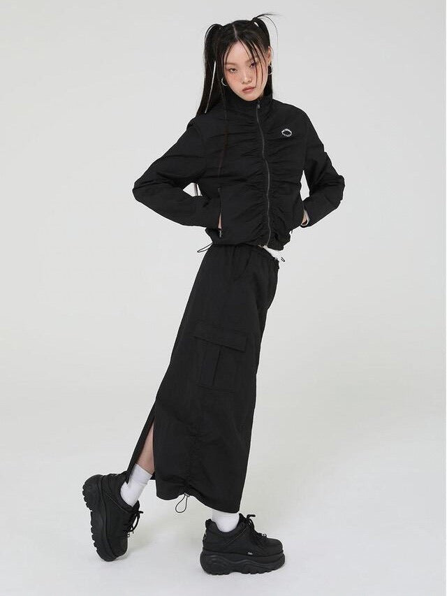 【Uglyshadow】OFFICIAL SHIRRING JUMPER (3color)