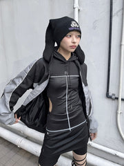 受注制【Never mind the XU】star zipup blouson