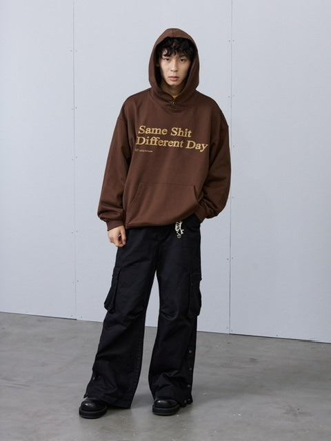 【ARCH by ROARINGWILD】SLOGAN LOOSEFIT HOODIE