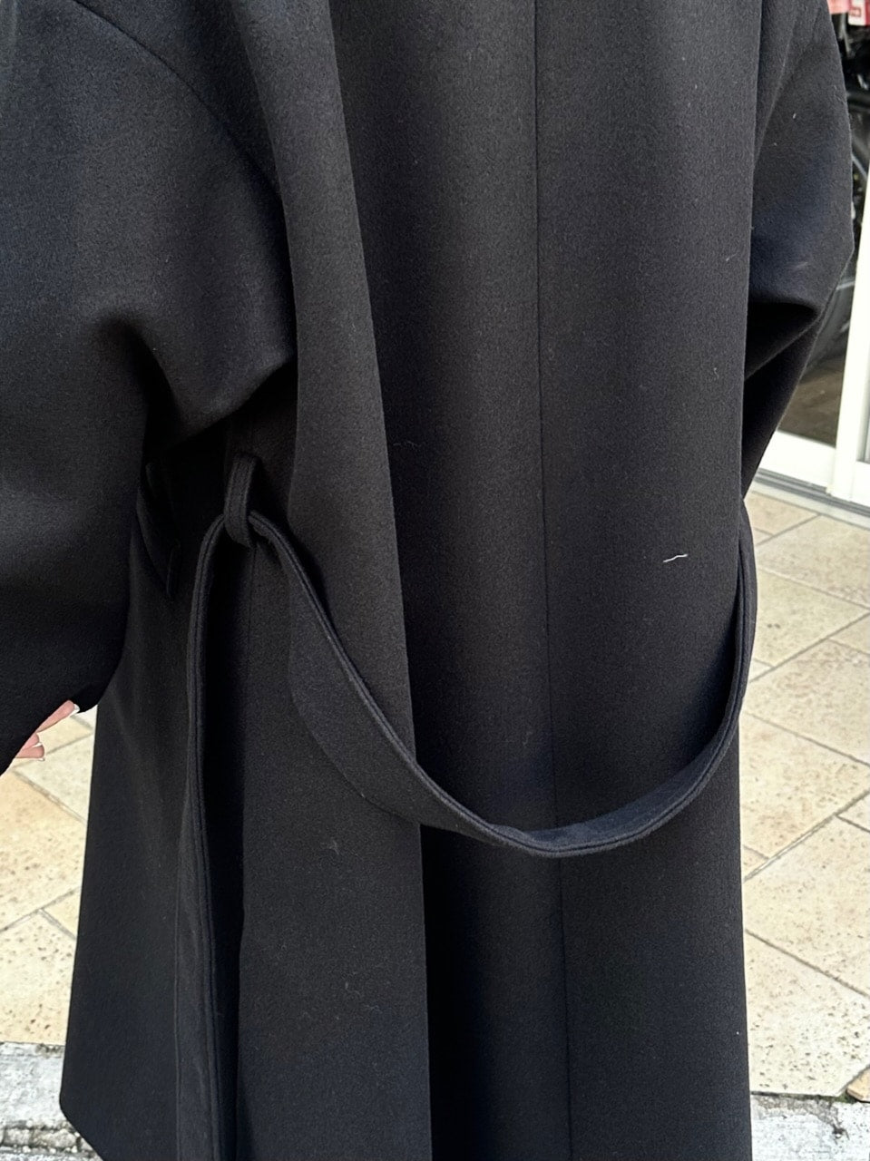 大阪店WEB限定【Chikashitsu +】oversized wool double coat (2color)