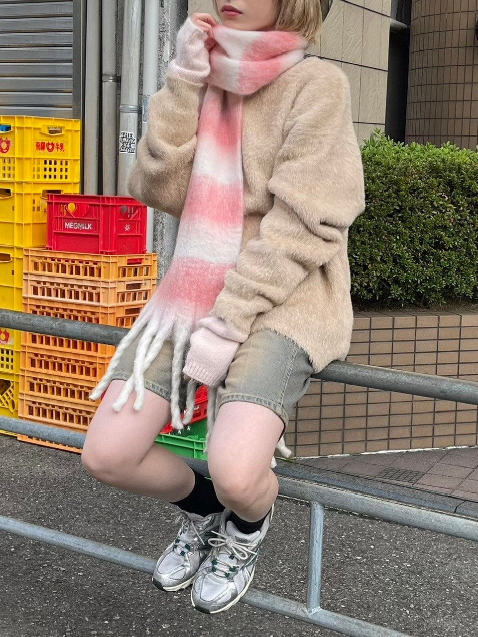 【Chikashitsu +】arm warmer (6color)