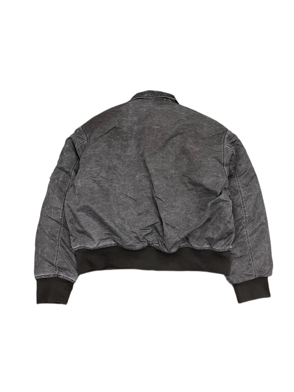 受注制【Never mind the XU】pigment bomber padding (2color)