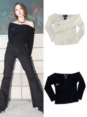 【ASSEMBLE STATION×KLF AIRLINE】DRAPING OFF SHOULDER