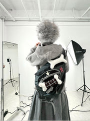 国際配送【Never mind the XU】bone body bag