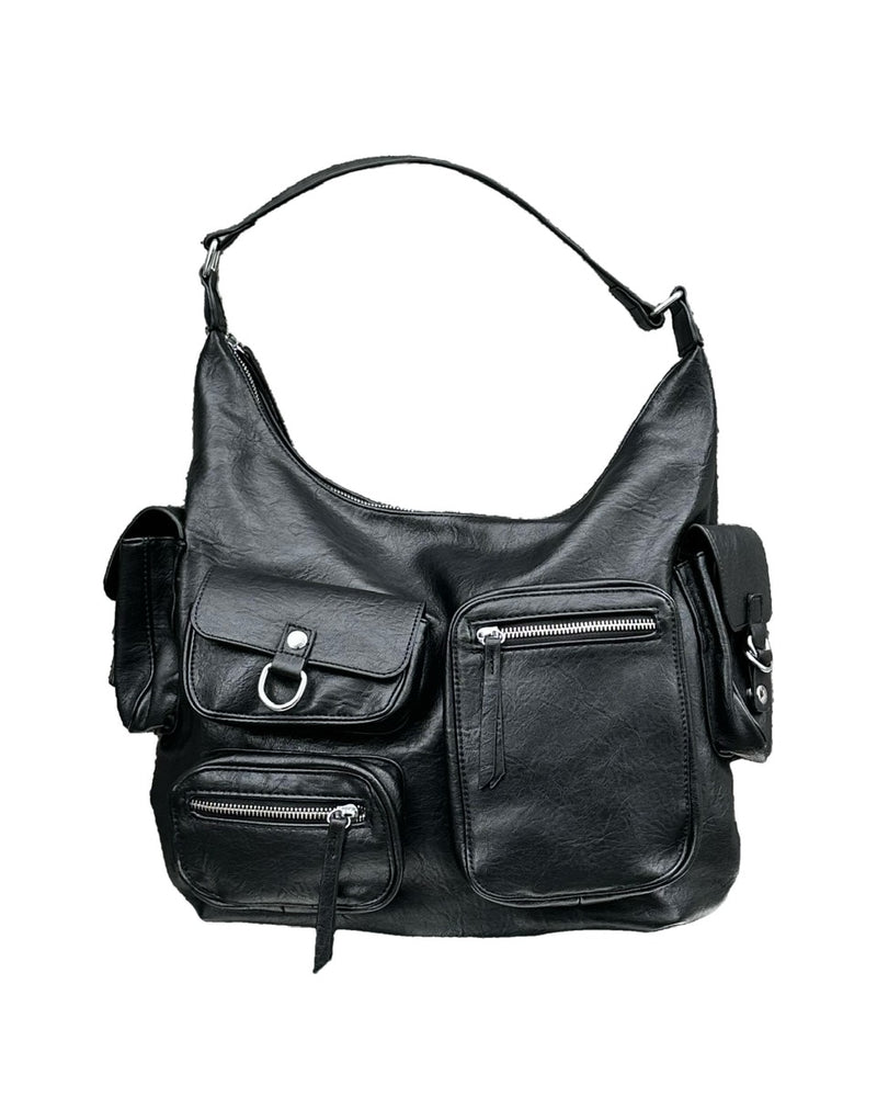 大阪店WEB限定【Chikashitsu +】leather pocket shoulder bag