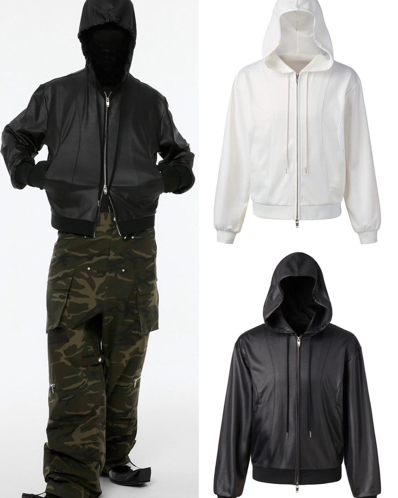 【ANOTHERYOUTH】004-23 athleisure zip-up hoodie