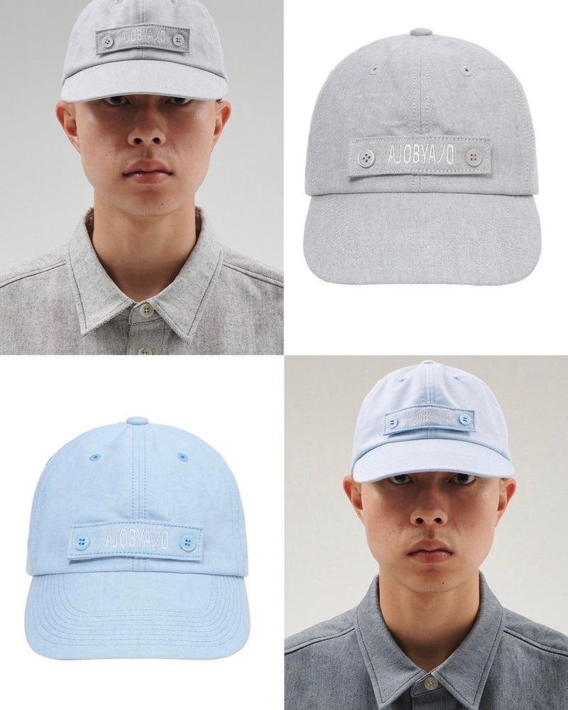 【AJOBYAJO】Logo Oxford Cap