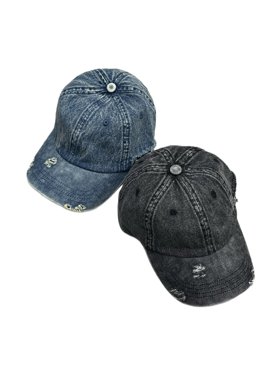 受注制【Never mind the XU】wash denim cap (2color) / 【ネバーマインドザエックスユー】ウォッシュデニムキャップ