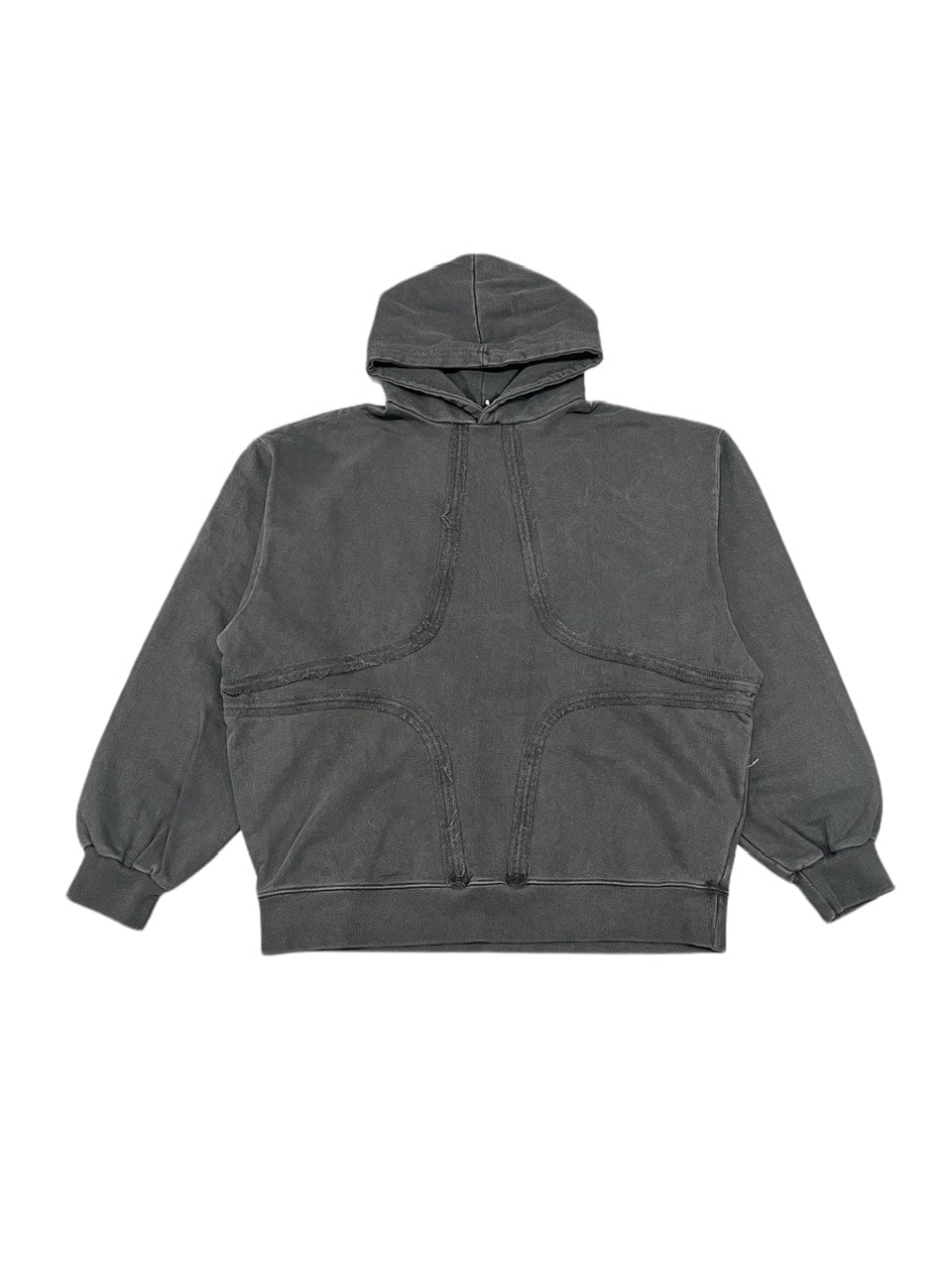 受注制【Never mind the XU】set up design pigment hoodie (2color)