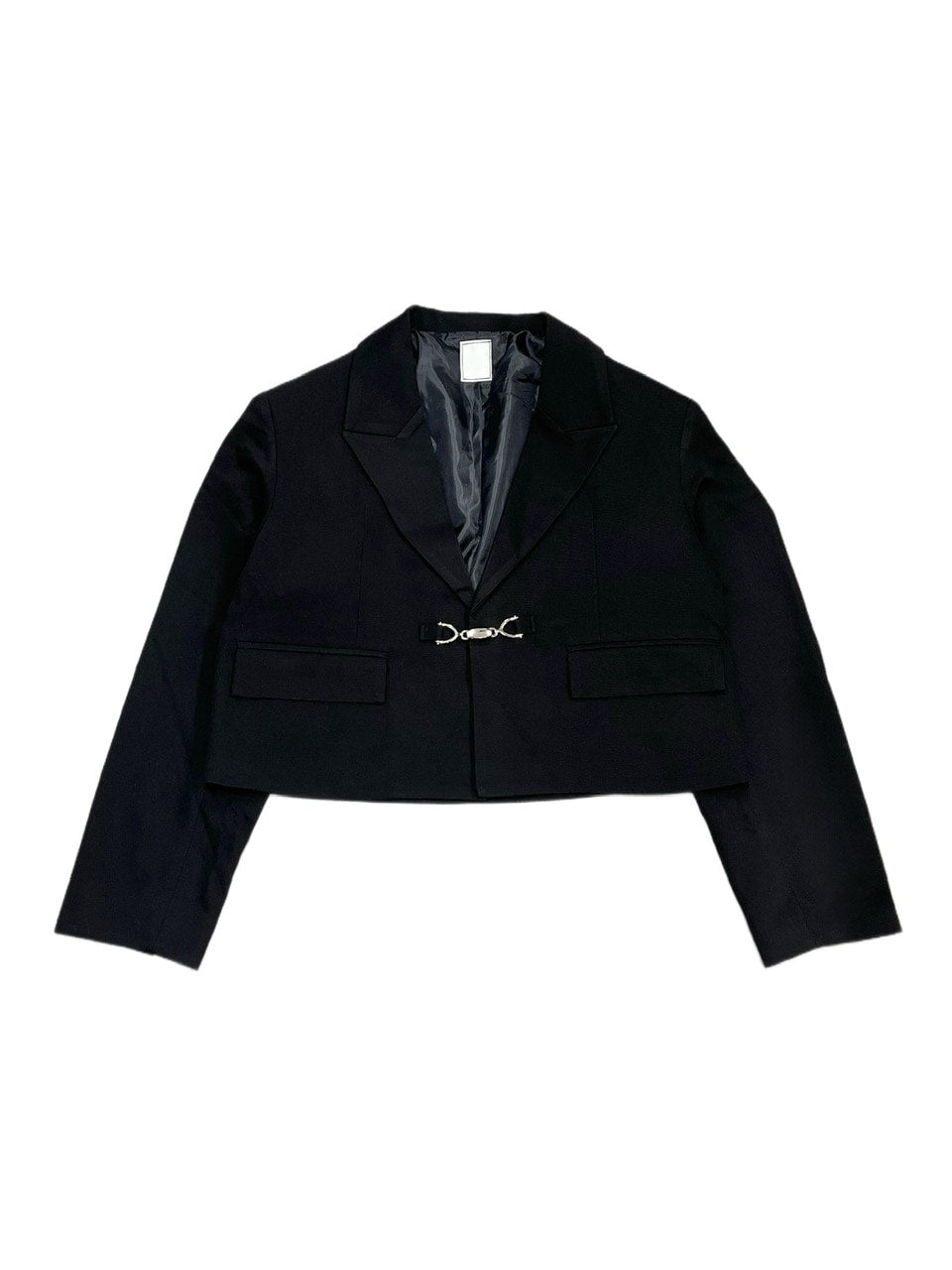 受注制【Never mind the XU】metal fit cropped jacket