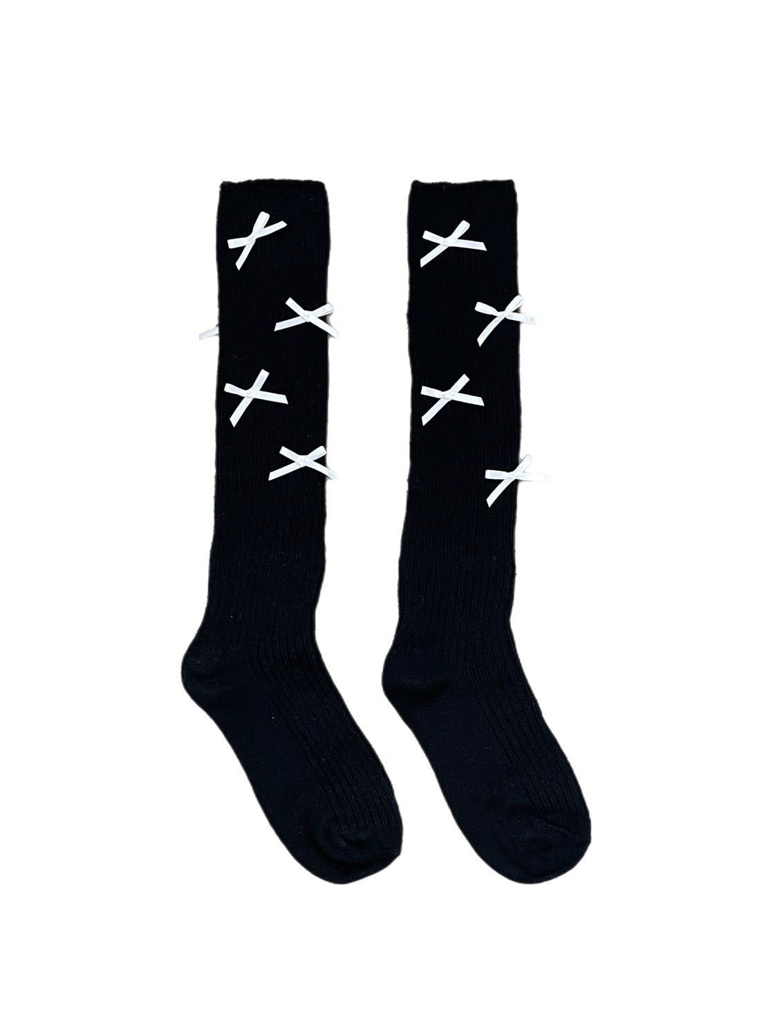 受注制【Chikashitsu + LADIES】ribbon socks (4color)