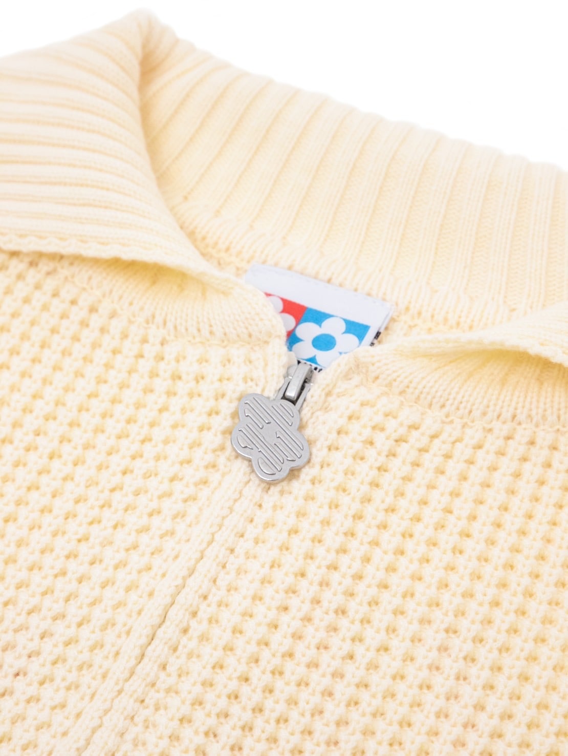 【VANDY THE PINK】STAR KNIT ZIP UP