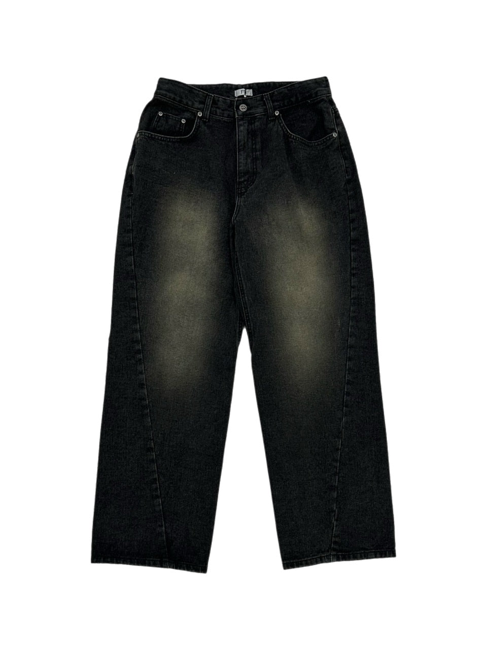 大阪店WEB限定受注制【Chikashitsu +】vintage wash curve denim pants