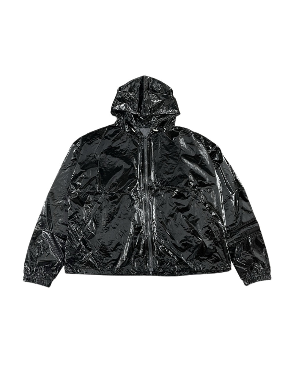 受注制【Never mind the XU】metallic hood jacket (2color)