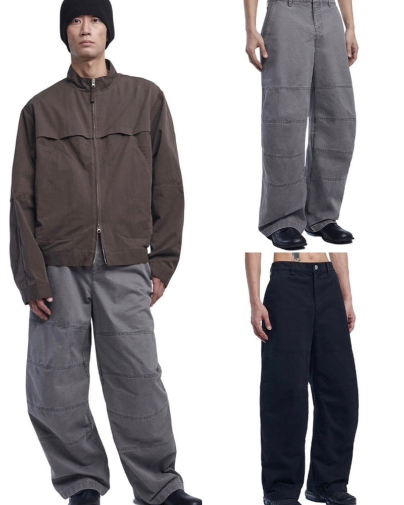 【NOMANUAL】P.D CURVED PANTS