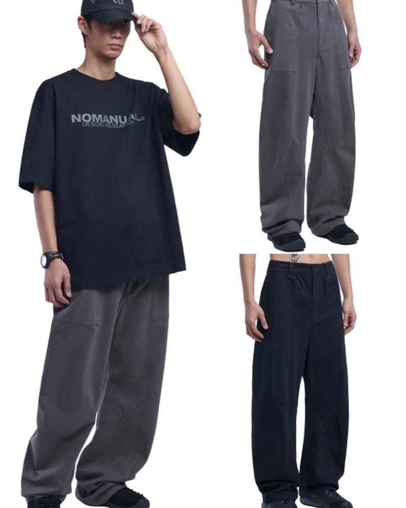 【NOMANUAL】3D CURVED PANTS