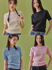 【FANCY CLUB】INNOCENCE KNIT TEE