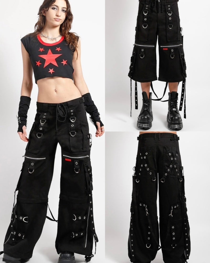 【TRIPP NYC】X-STRAP ZIP OFF PANT[AF7144M] / 【トリップ エヌワイシー】２wayベルトストラップジップオフボンテージパンツ