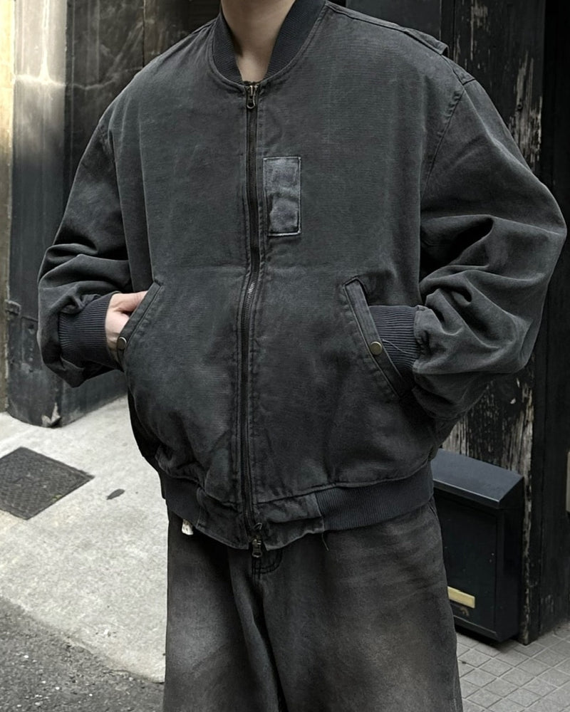 大阪店WEB限定受注制【Chikashitsu +】pigment MA-1 blouson