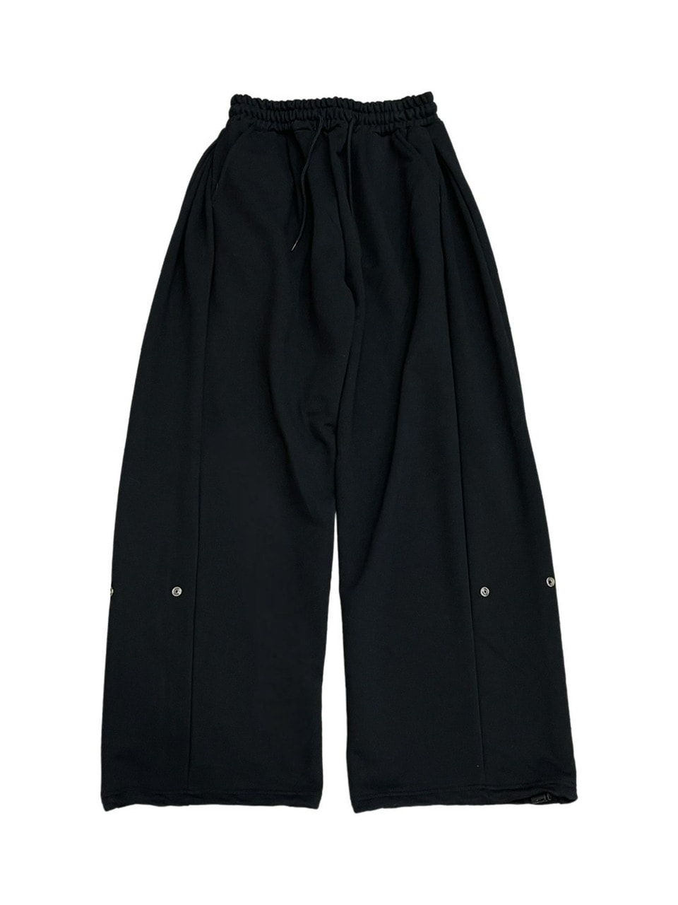 Chikashitsu +】snap button buggy sweat pants (3color) – PRESSING