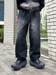 大阪店WEB限定受注制【Chikashitsu +】vintage wash sweat pants